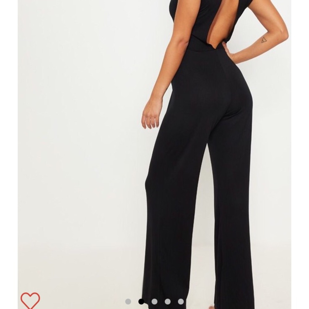 High neck Jersey Jumpsuit